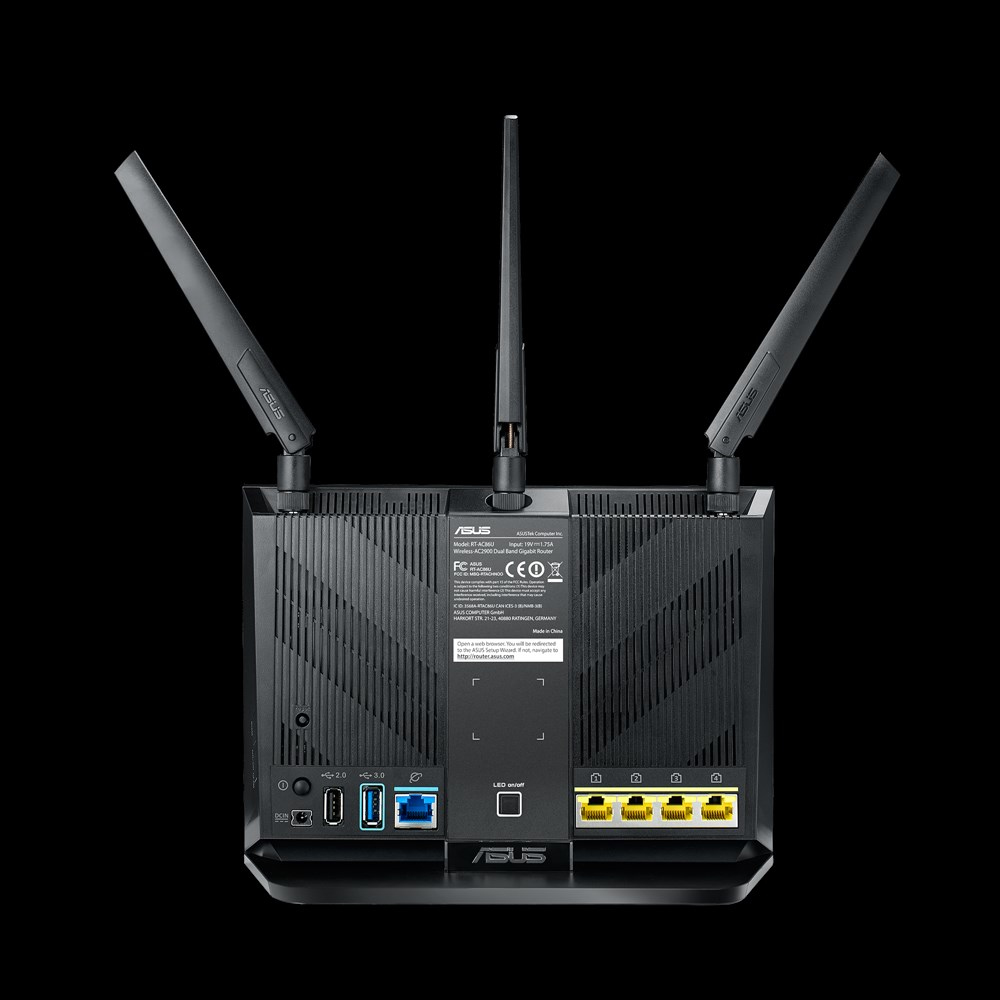 ASUS RT-AC2900 wireless router Gigabit Ethernet Dual-band (2.4 GHz – image 5