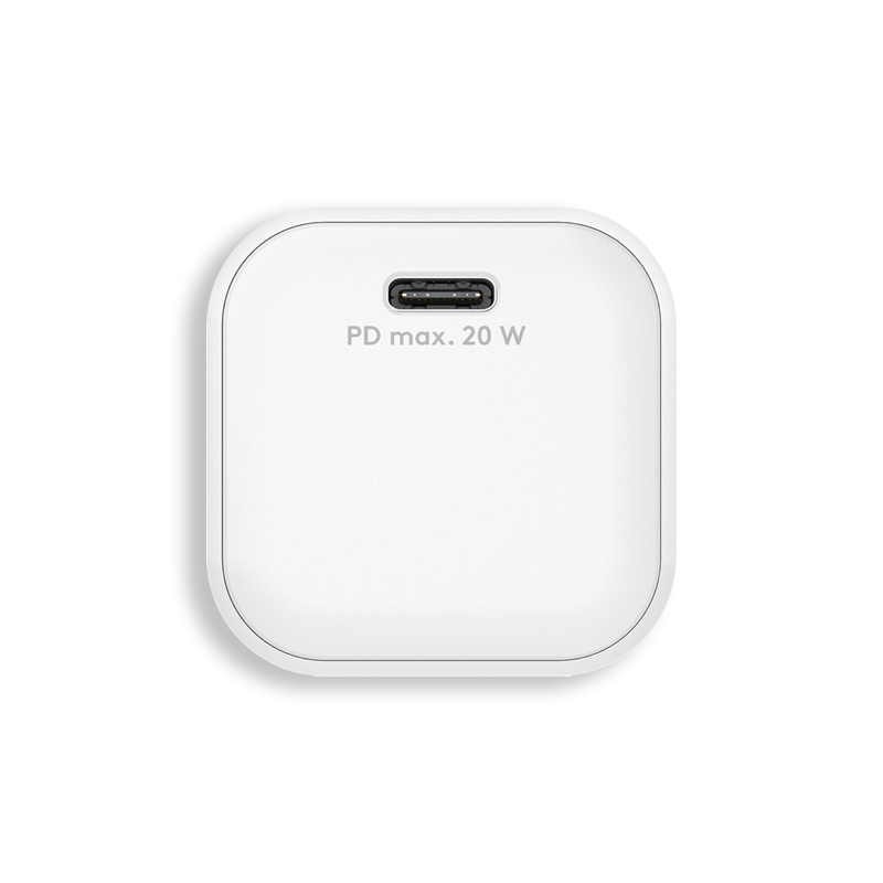 Tolerate USB-C PD GaN FAST CHARGER NANO (20W) POWERED BY GOOBAY WHITE – image 6