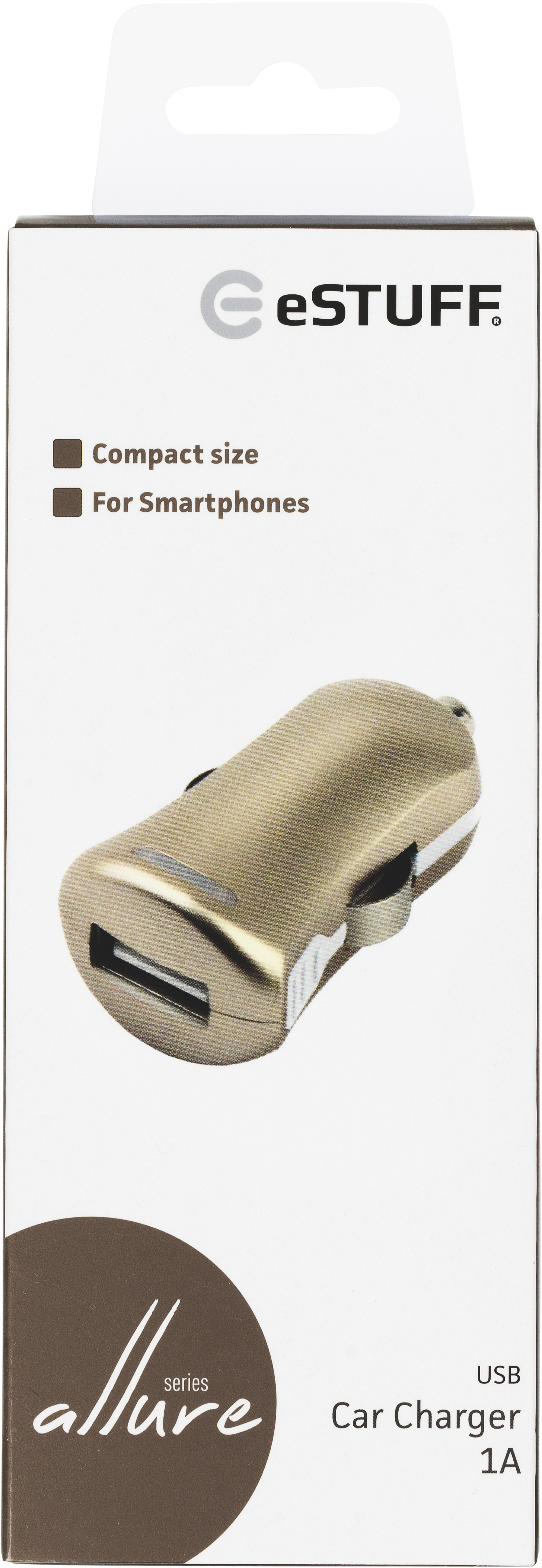 eSTUFF ES80101-GOLD mobile device charger GPS, Headphones, Mobile phone, Portable speaker, Power bank, Smartphone, Tablet Cigar lighter Auto – image 2