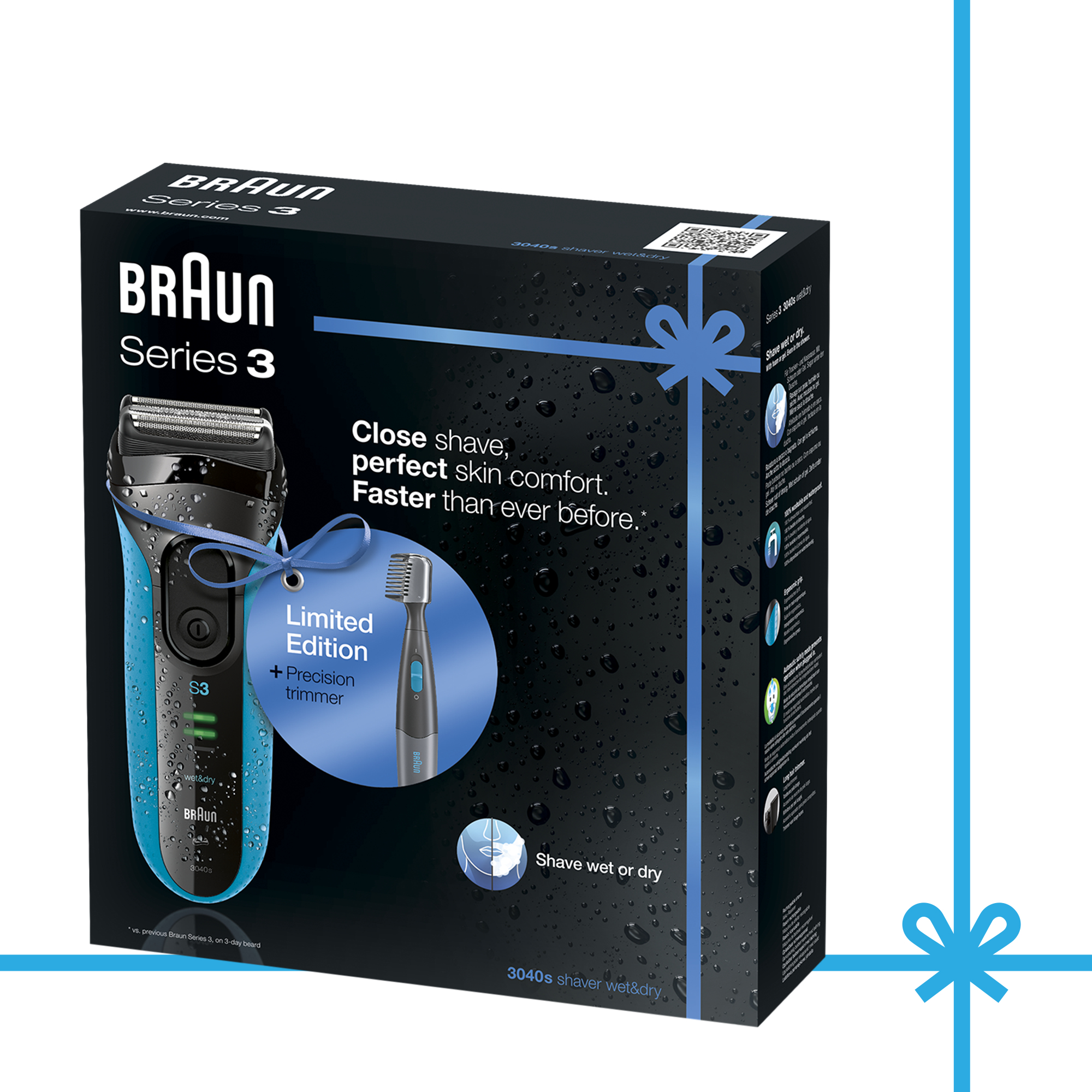 Braun Series 3 3040 Wet & Dry + cruZer6 – image 4