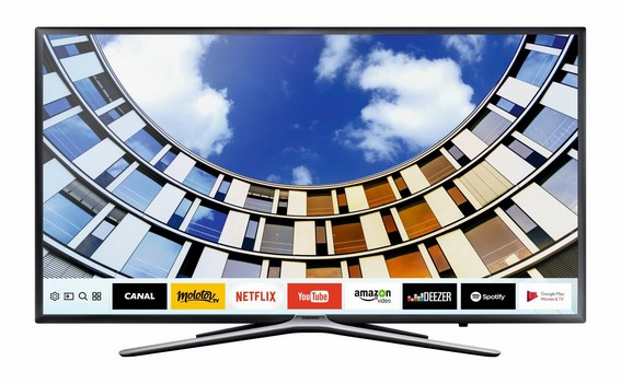 Samsung UE43M5575AU 109.2 cm (43") Full HD Smart TV Wi-Fi Black, Titanium