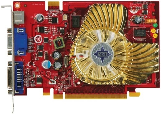 MSI NX8600GT-TD256E-OC/D2 GeForce 8600 GT GDDR2
