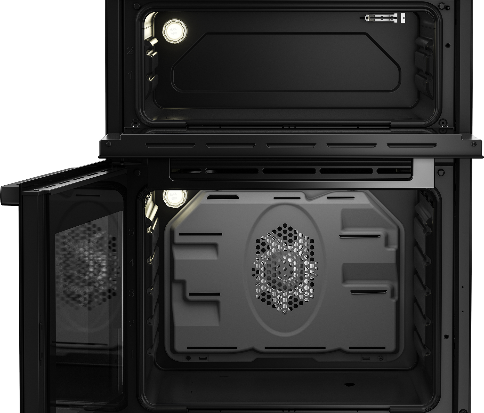 Beko KTC613K 60cm Twin Cavity Electric Cooker – image 5