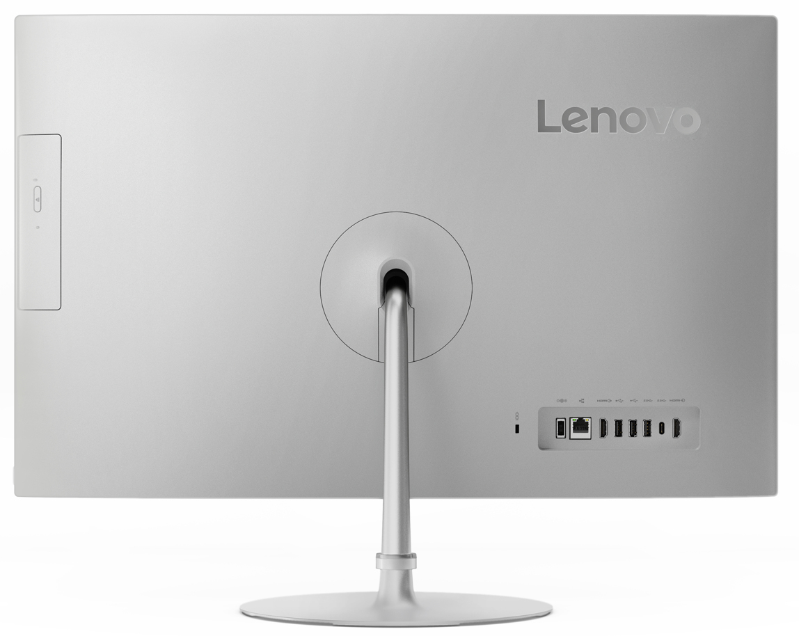 Lenovo IdeaCentre 520 Intel® Core™ i7 i7-8700T 60.5 cm (23.8″) 1920 x 1080 pixels All-in-One PC 8 GB DDR4-SDRAM 2.12 TB HDD+SSD Windows 10 Home Wi-Fi 5 (802.11ac) Silver image 3