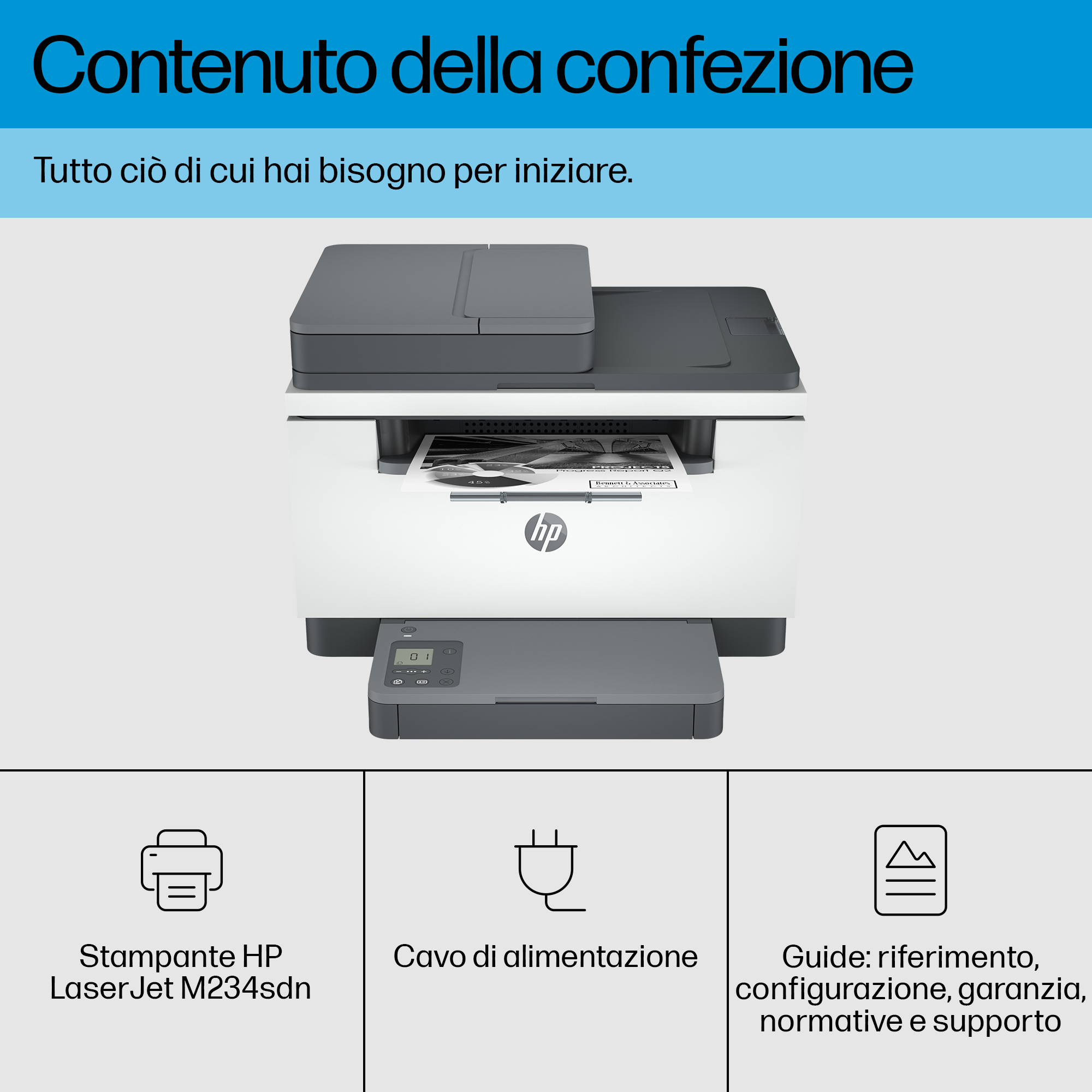 MFP HP LASER PRO LJ-M234sdn A4 29PPM 150FF LAN USB - Miniatura 4