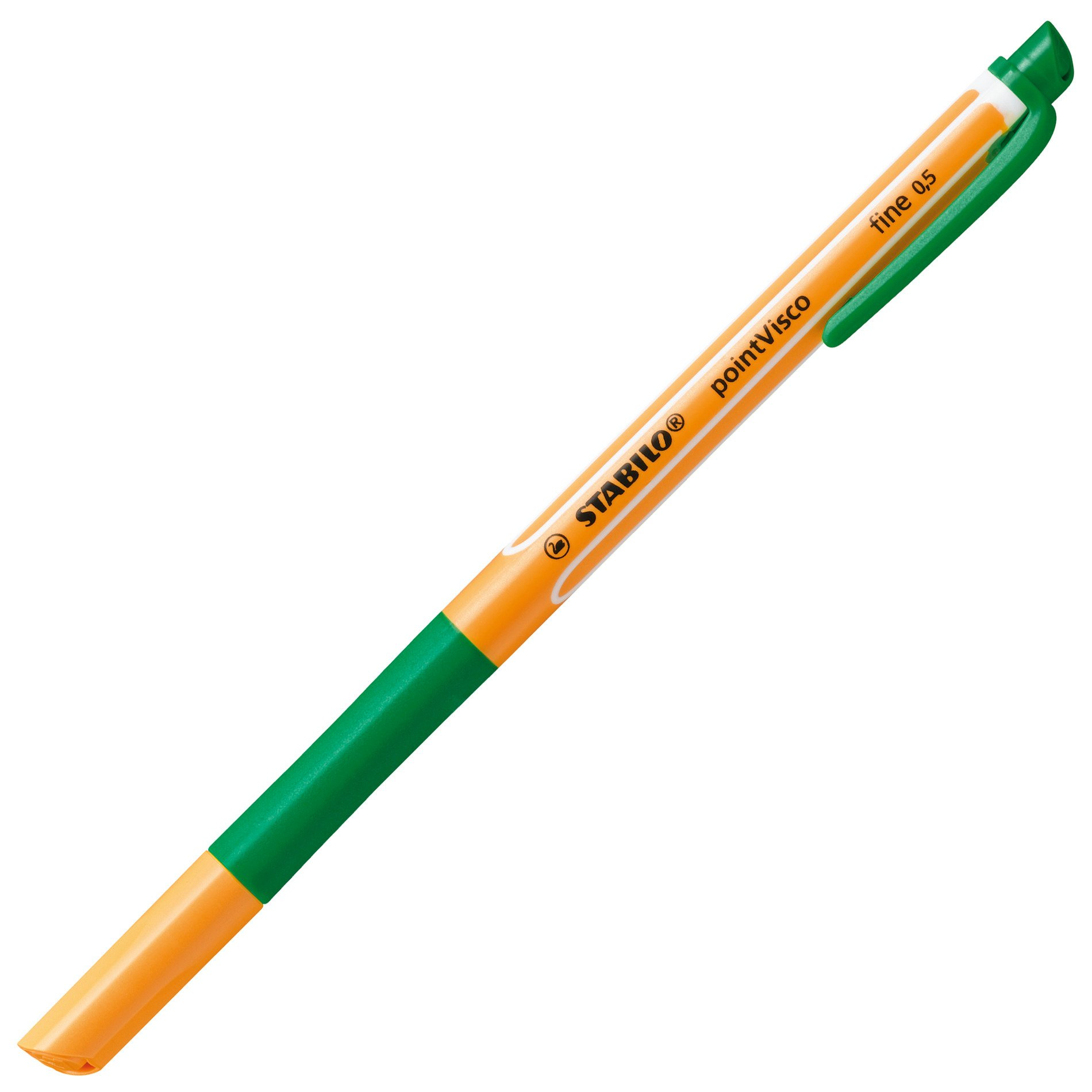STABILO pointVisco Penna in gel con cappuccio Fine Verde 1 pz