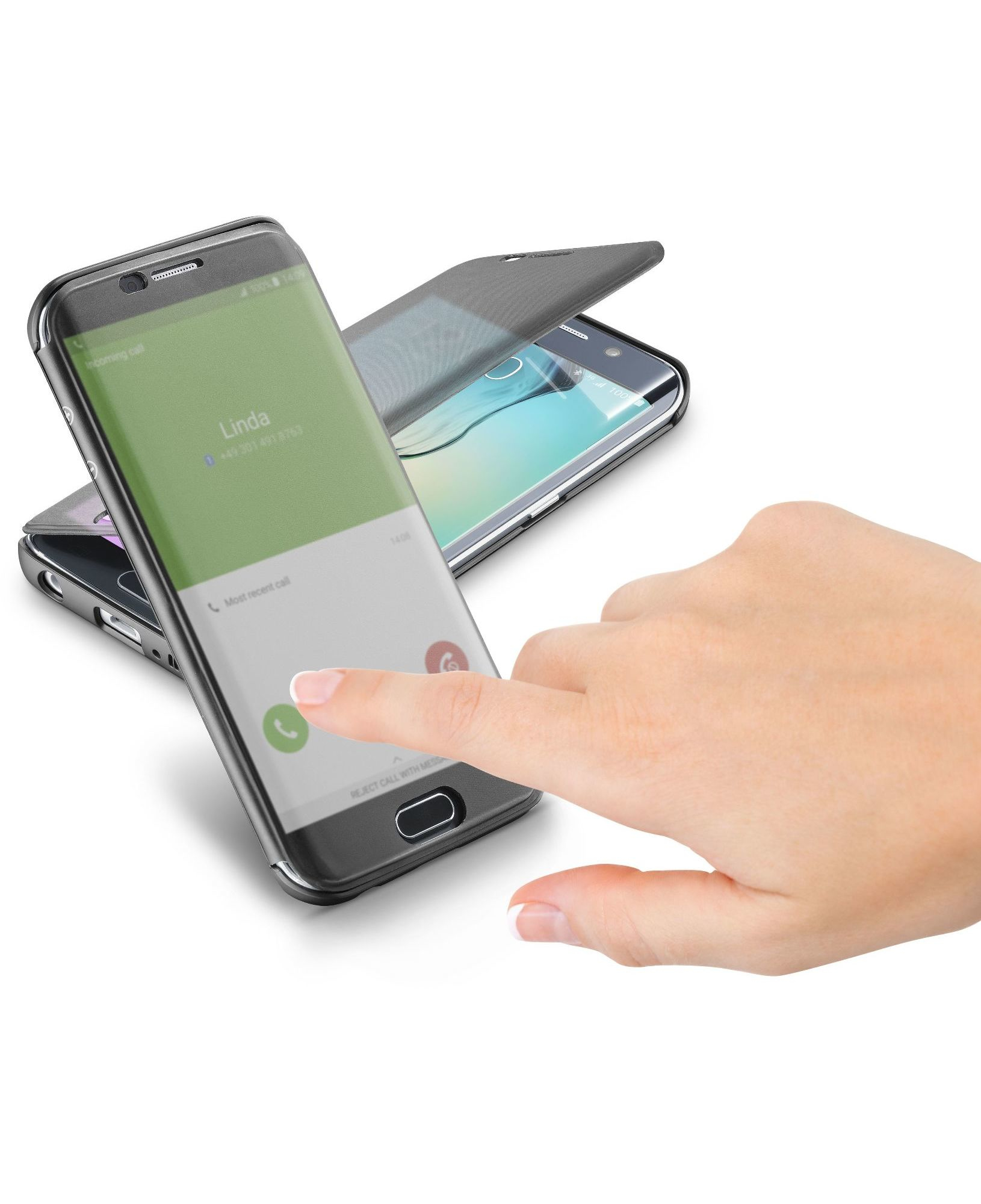 Cellularline Book Touch - Galaxy S6 Edge