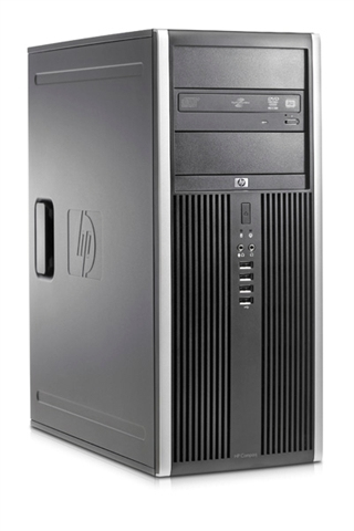 HP 8000 Elite MT + LP2475w – image 2