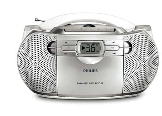 Philips AZ1027/12 CD player Silver Portable CD player – image 1