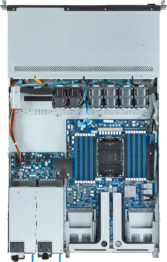 GIGABYTE R163-S30-AAG2 Intel C741 LGA 4677 (Socket E) Rack (1U) Black, Steel – image 3