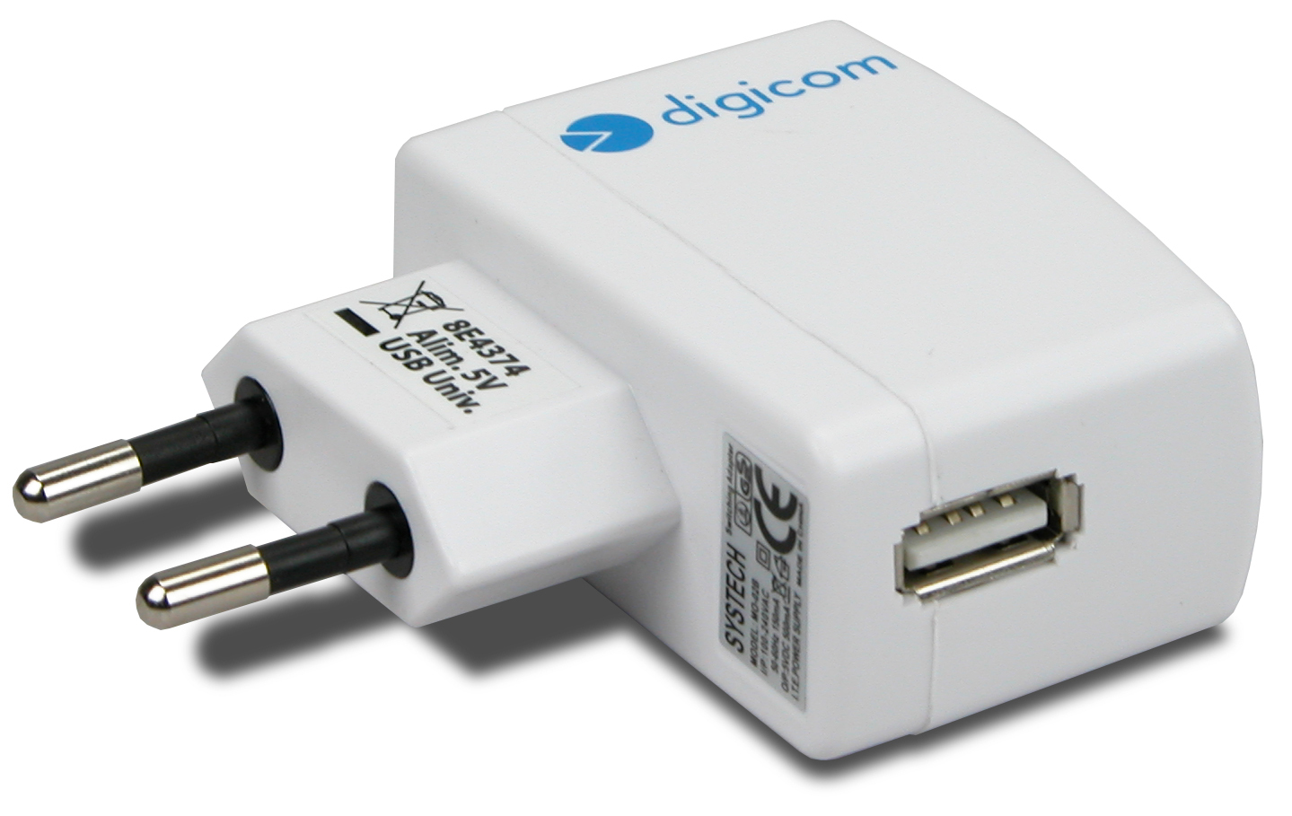 Digicom 8E4374 power adapter/inverter Indoor White – image 1