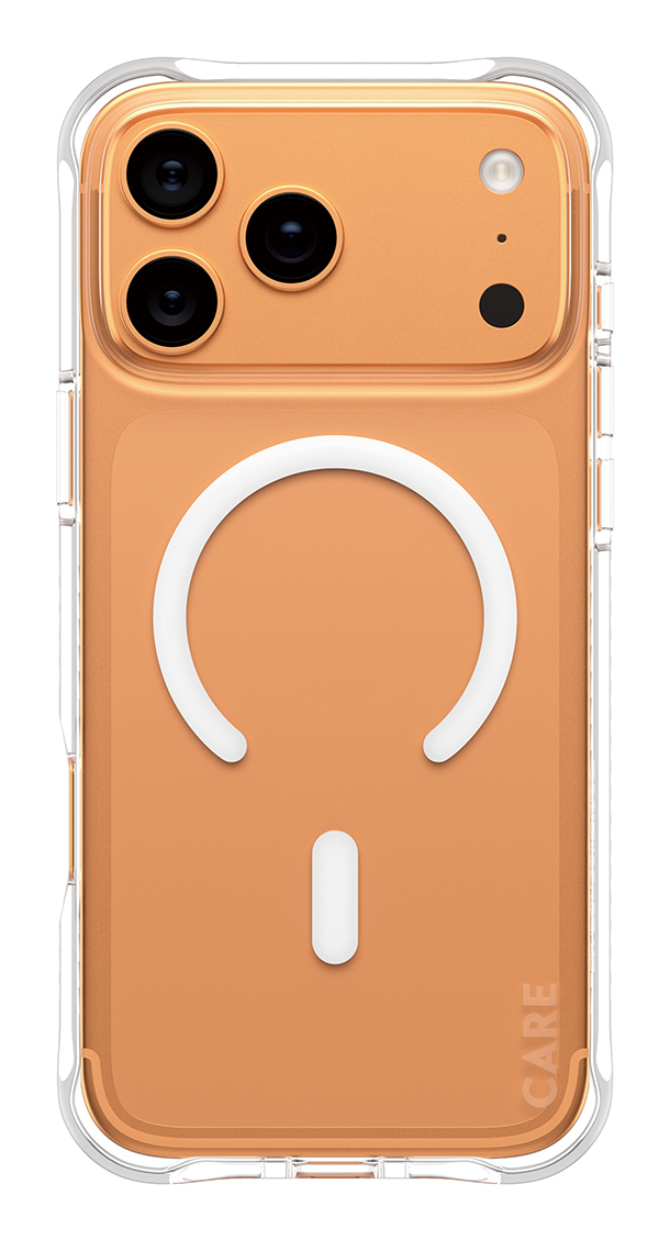 PanzerGlass CARE by PanzerGlass® Fashionable Cover Samba Trasparente con MagSafe Bianco iPhone 17 Pro Max