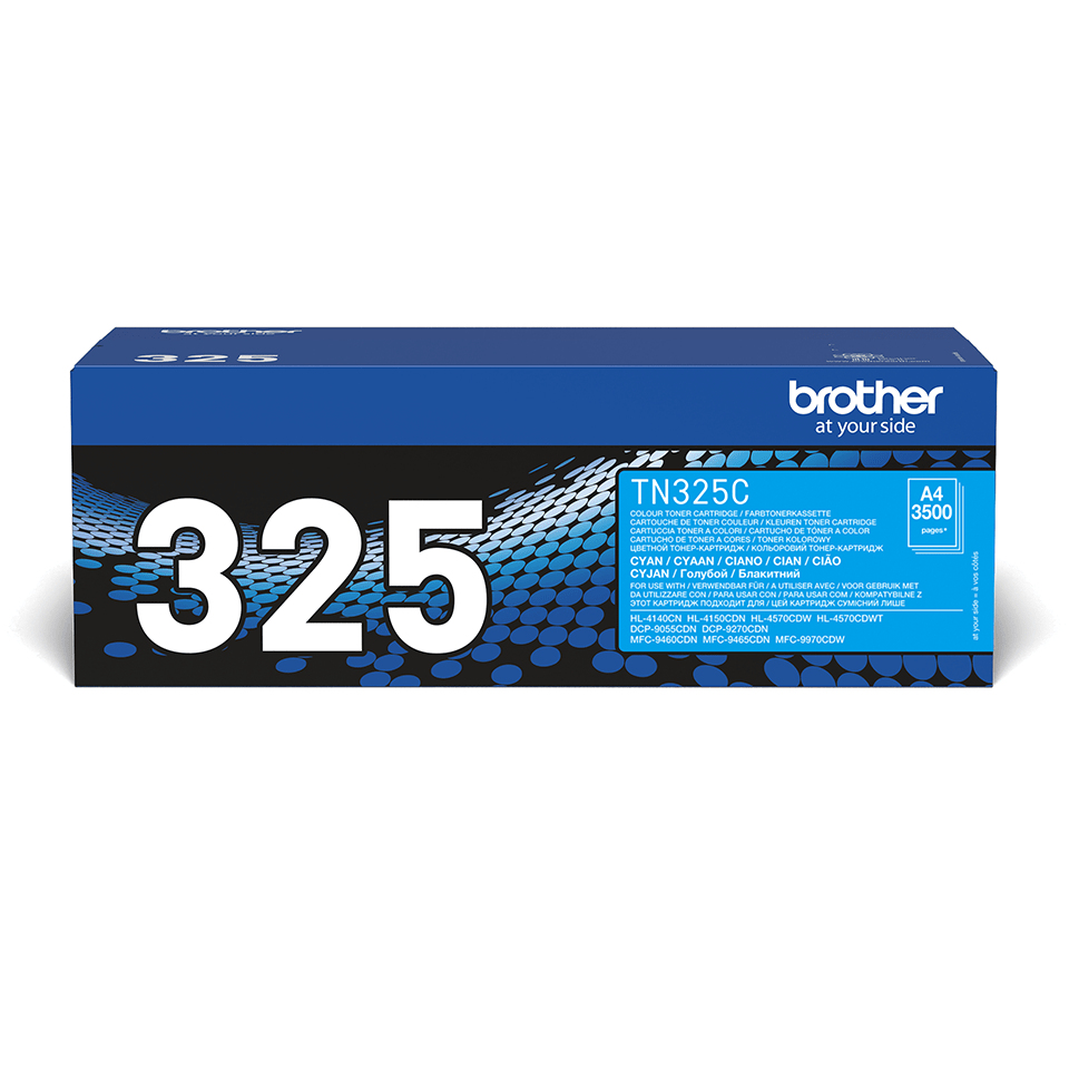Brother TN-325C värikasetti 1 kpl Alkuperäinen Syaani