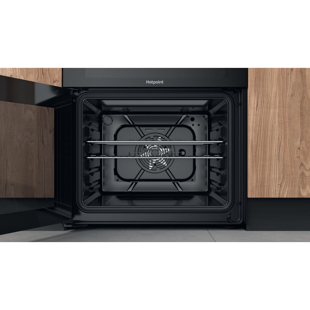 Hotpoint HDM67V9CMB/UK Freestanding cooker Electric Ceramic hob Black – image 9
