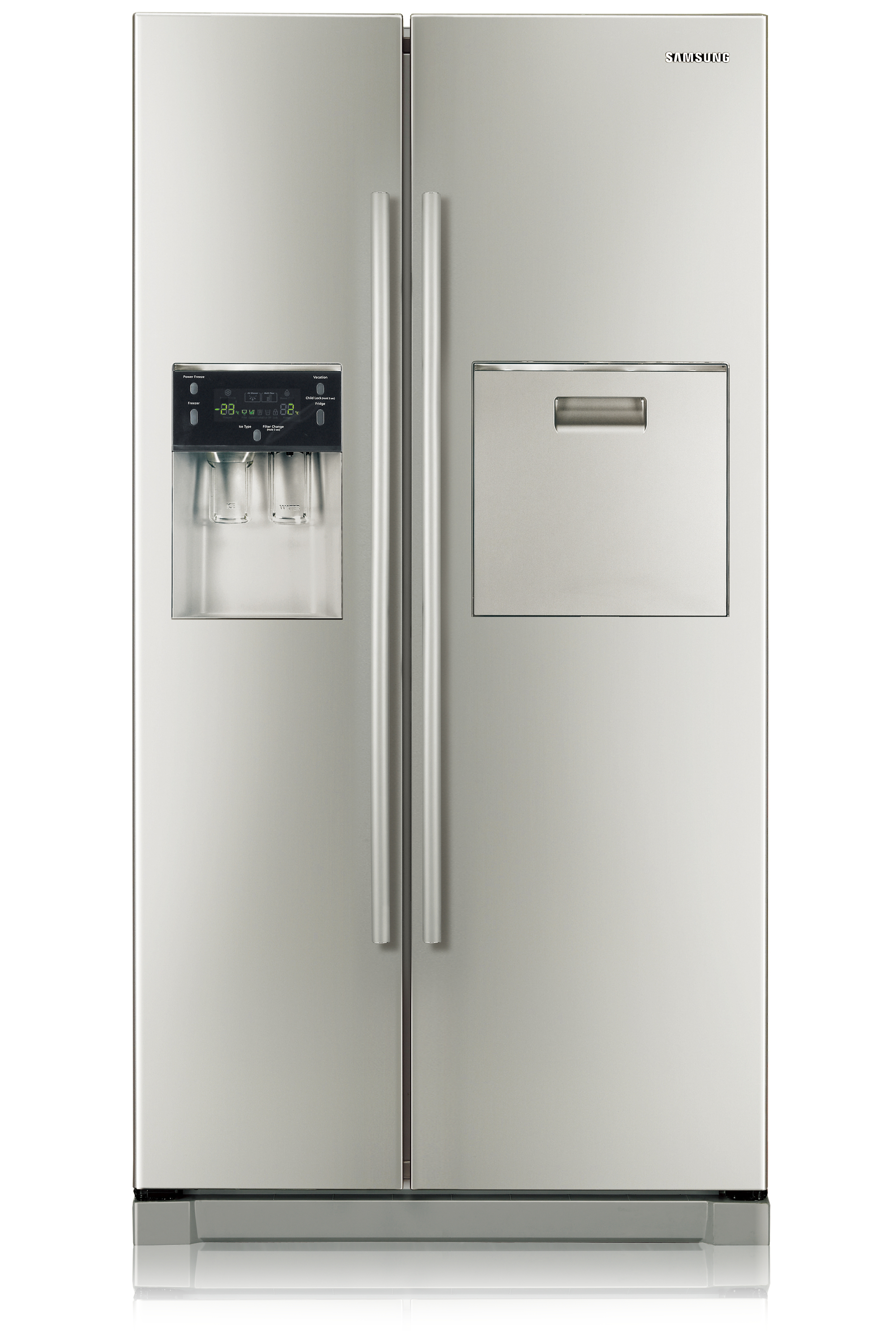 Samsung RSA1ZHNE side-by-side refrigerator Freestanding – image 1