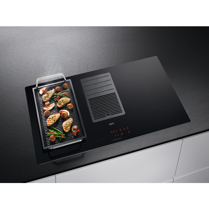 AEG IDE84244IB hob Black Built-in Zone induction hob 4 zone(s) Built-in hood – image 8