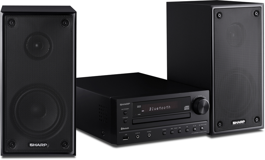 Sharp XL-HF102BHBK home audio system – image 3