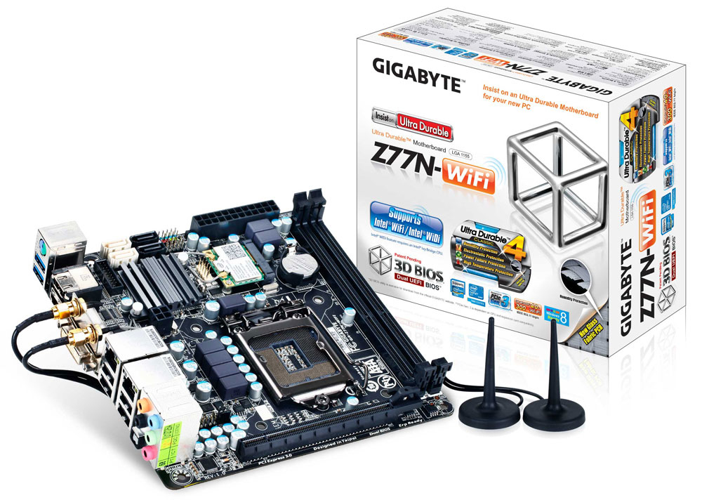 GIGABYTE GA-Z77N-WIFI (rev. 1.0) – image 2