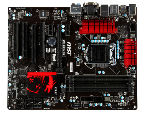MSI Z77A-G43 GAMING – image 2