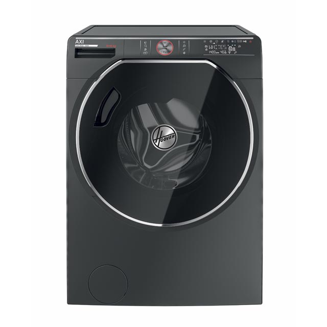 Hoover AWDPD4138LHR/1-S washer dryer Freestanding Front-load Black – image 1