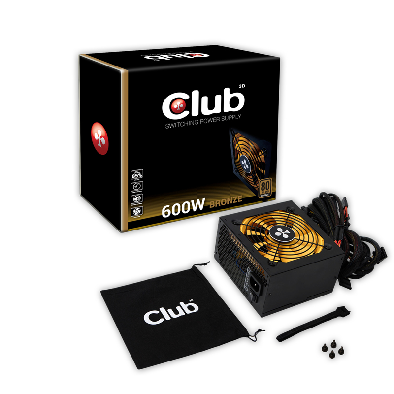 CLUB3D CSP-S600 power supply unit – image 6