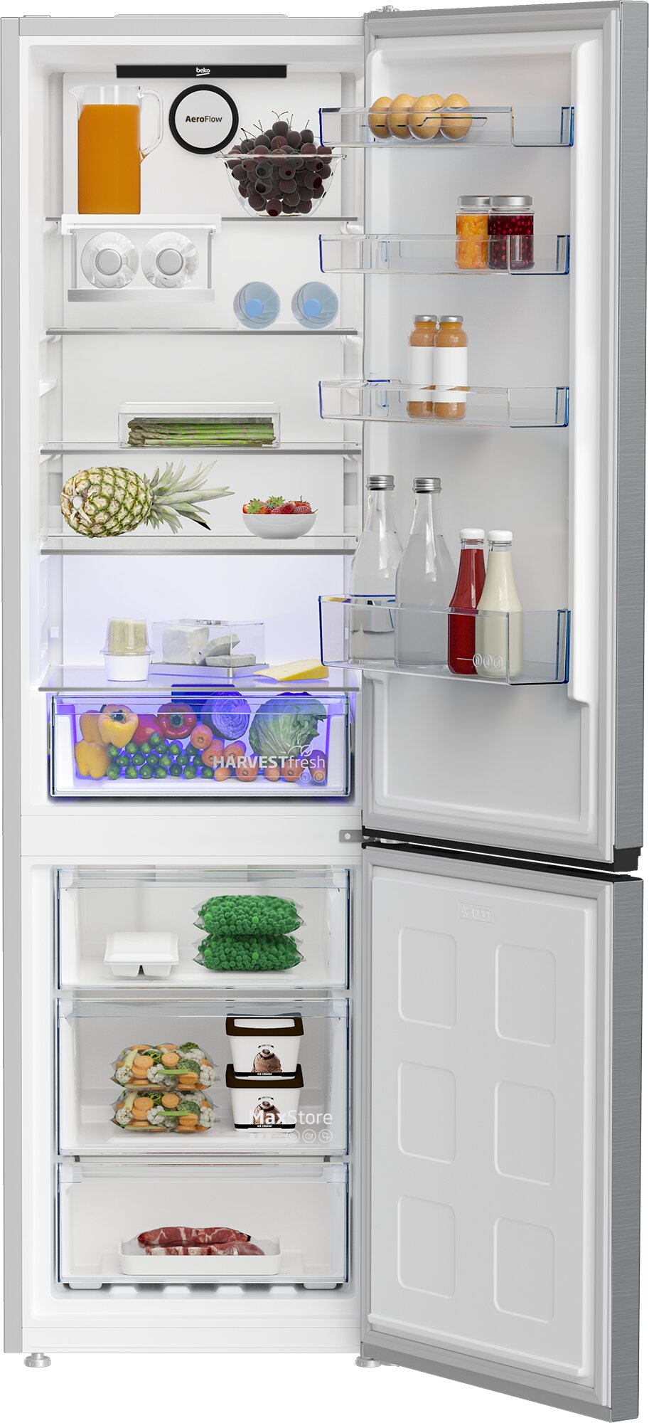 Beko KG520 fridge-freezer Freestanding – image 5