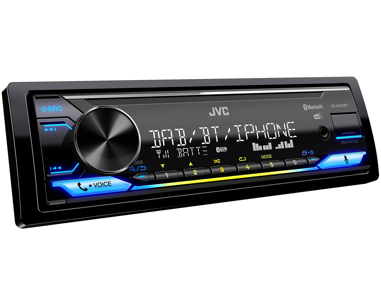 JVC KD-X472DBT Black – image 1