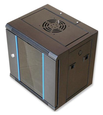 Intellinet 710350 rack cabinet 6U Wall mounted rack Black – image 2