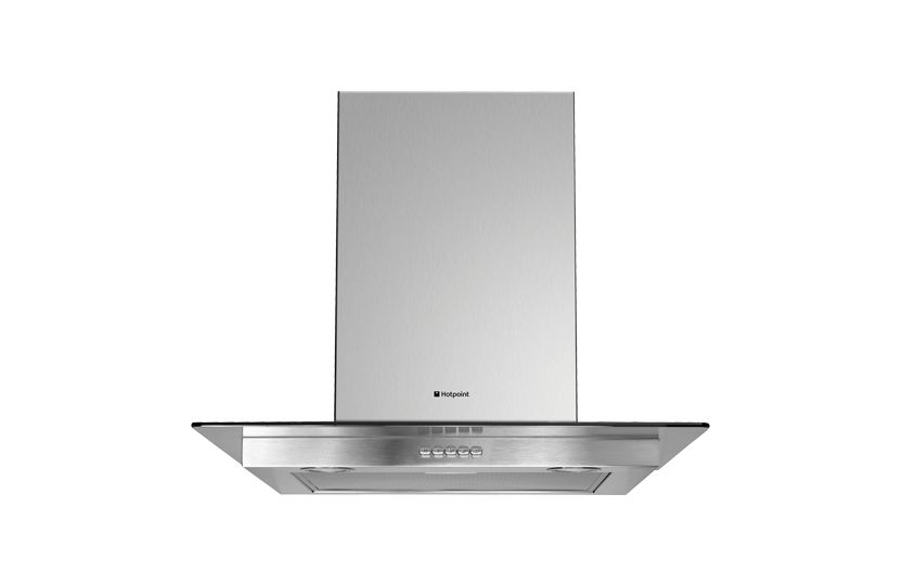 Hotpoint HD6T cooker hood Wall-mounted Stainless steel