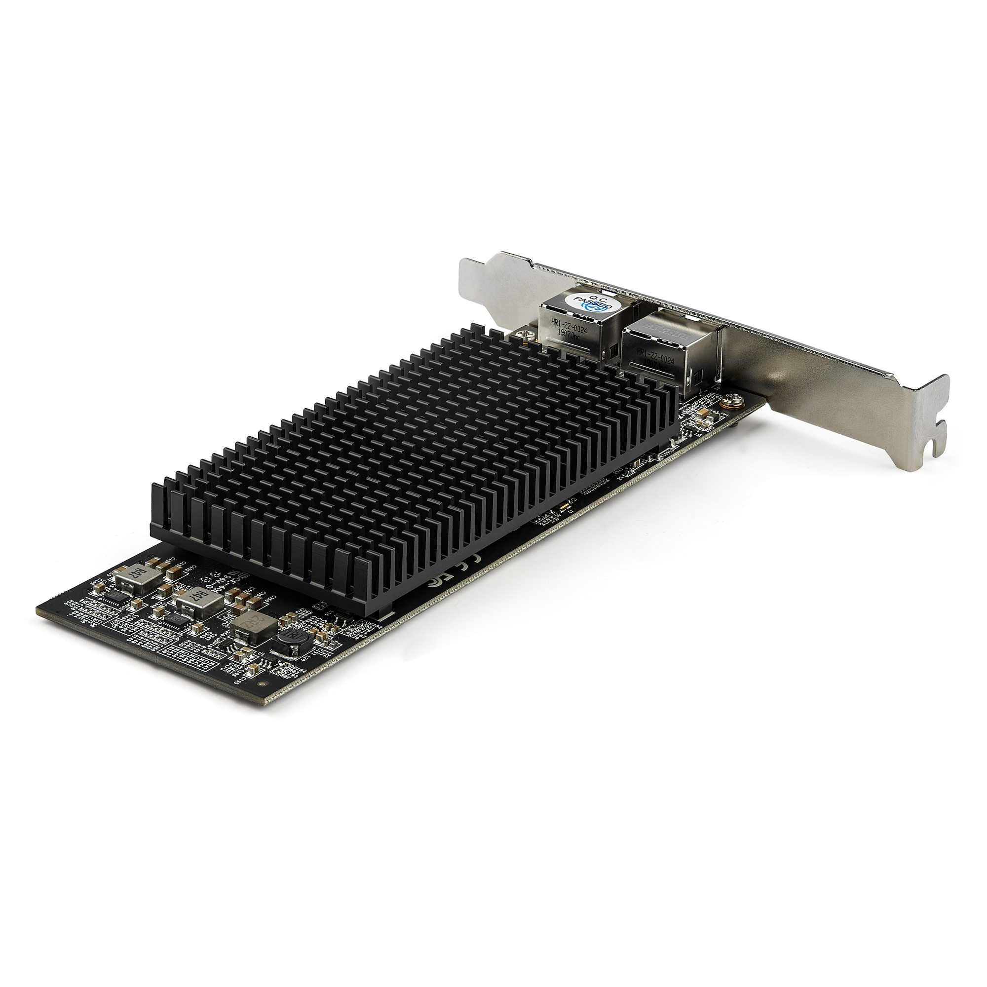 StarTech.com Dual Port 10G PCIe Network Adapter Card - Tehuti TN4010 10GBASE-T & NBASE-T PCI Express Network Interface Adapter 10/5/2.5/1GbE Multi Gigabit Ether – image 2