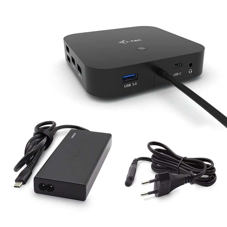 i-tec USB-C Dual Display Docking Station with Power Delivery – image 1