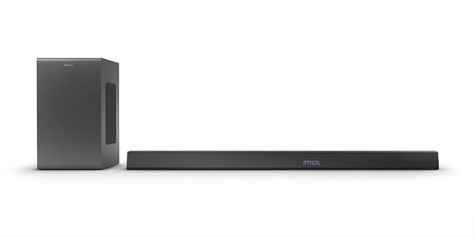 Philips TAB8905/37 soundbar speaker Grey 3.1.2 channels
