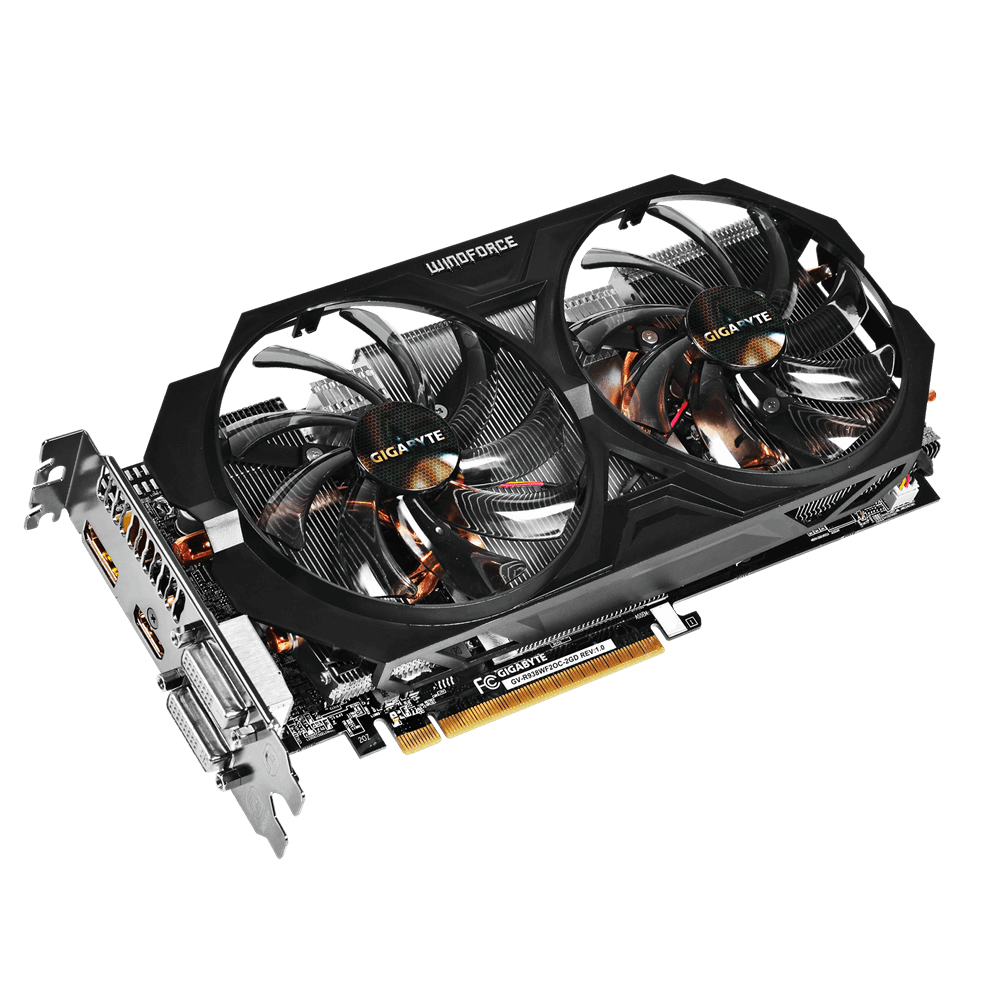 GIGABYTE GV-R938WF2OC-2GD graphics card AMD Radeon R9 380