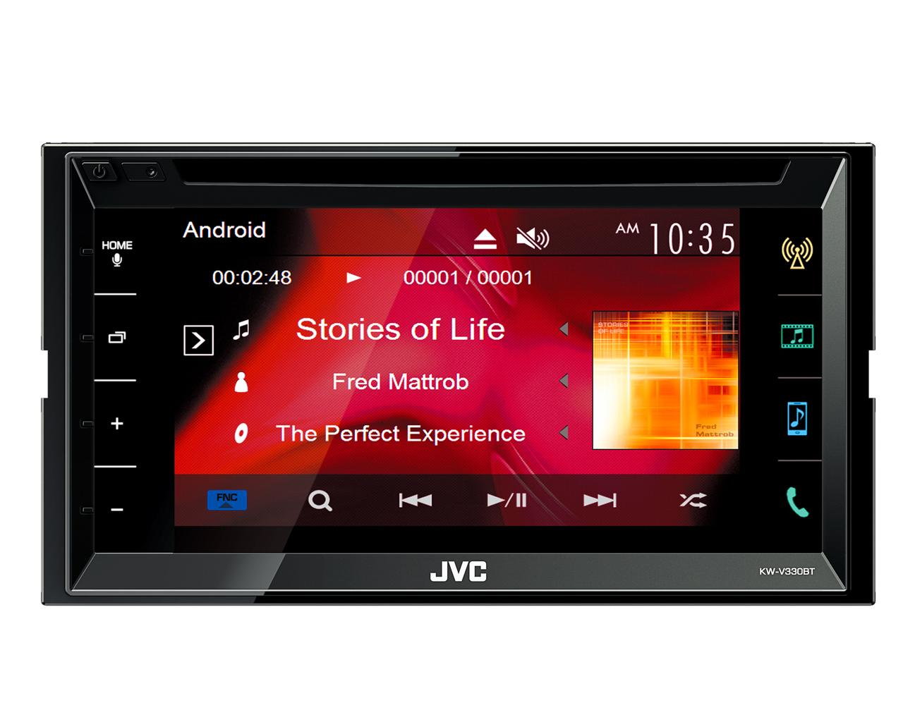 JVC KW-V330BT car media receiver Black Bluetooth – image 2