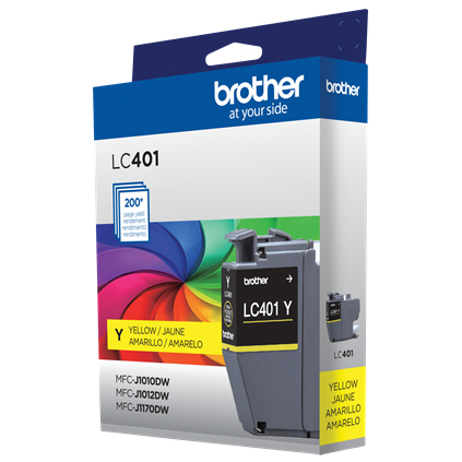 Brother LC401YS ink cartridge 1 pc(s) Original Standard Yield Yellow – image 5