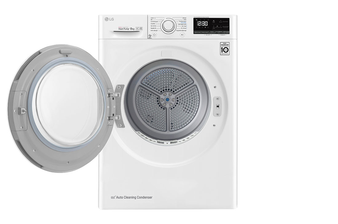 LG RH8030WH tumble dryer Freestanding Front-load – image 2