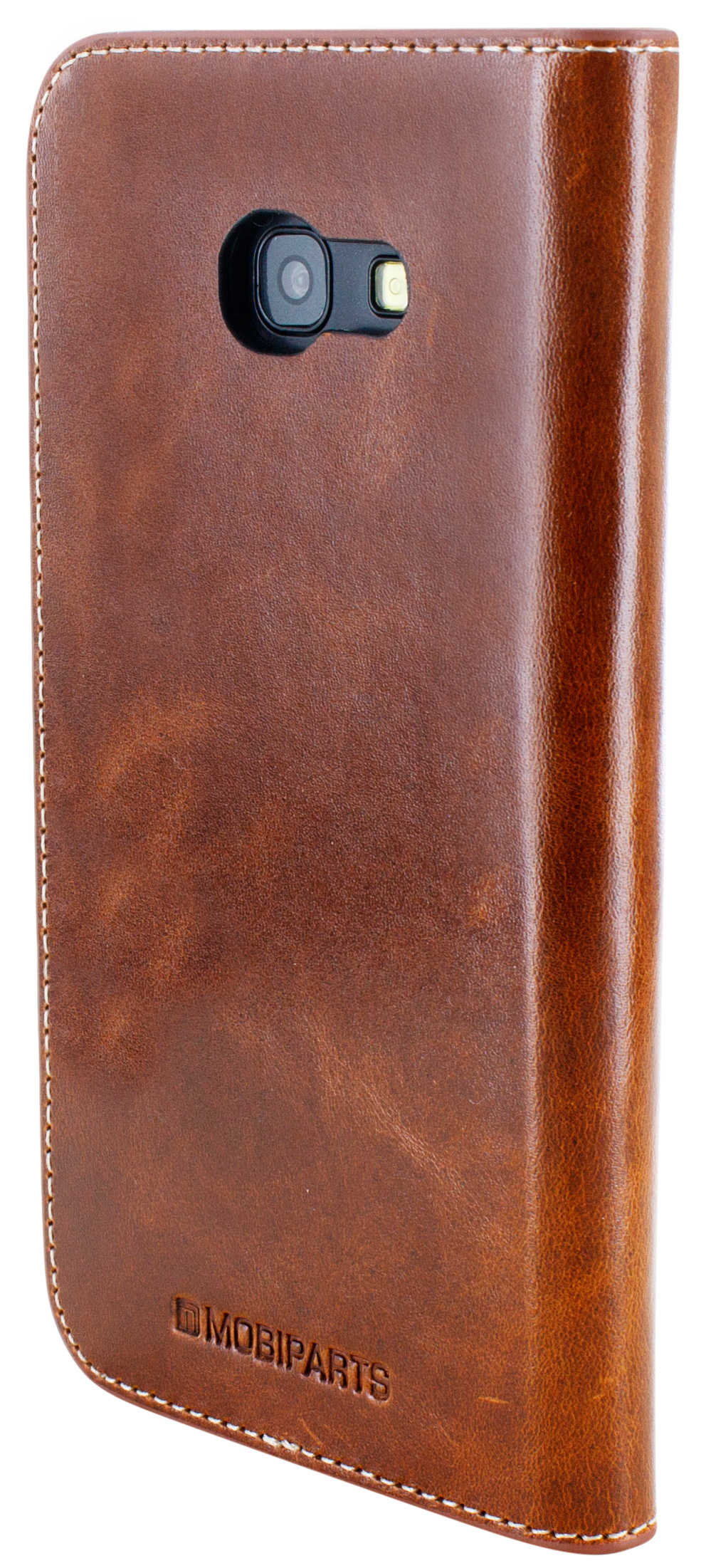 Mobiparts Excellent Wallet Case Samsung Galaxy A5 (2017) Oaked Cognac – image 3