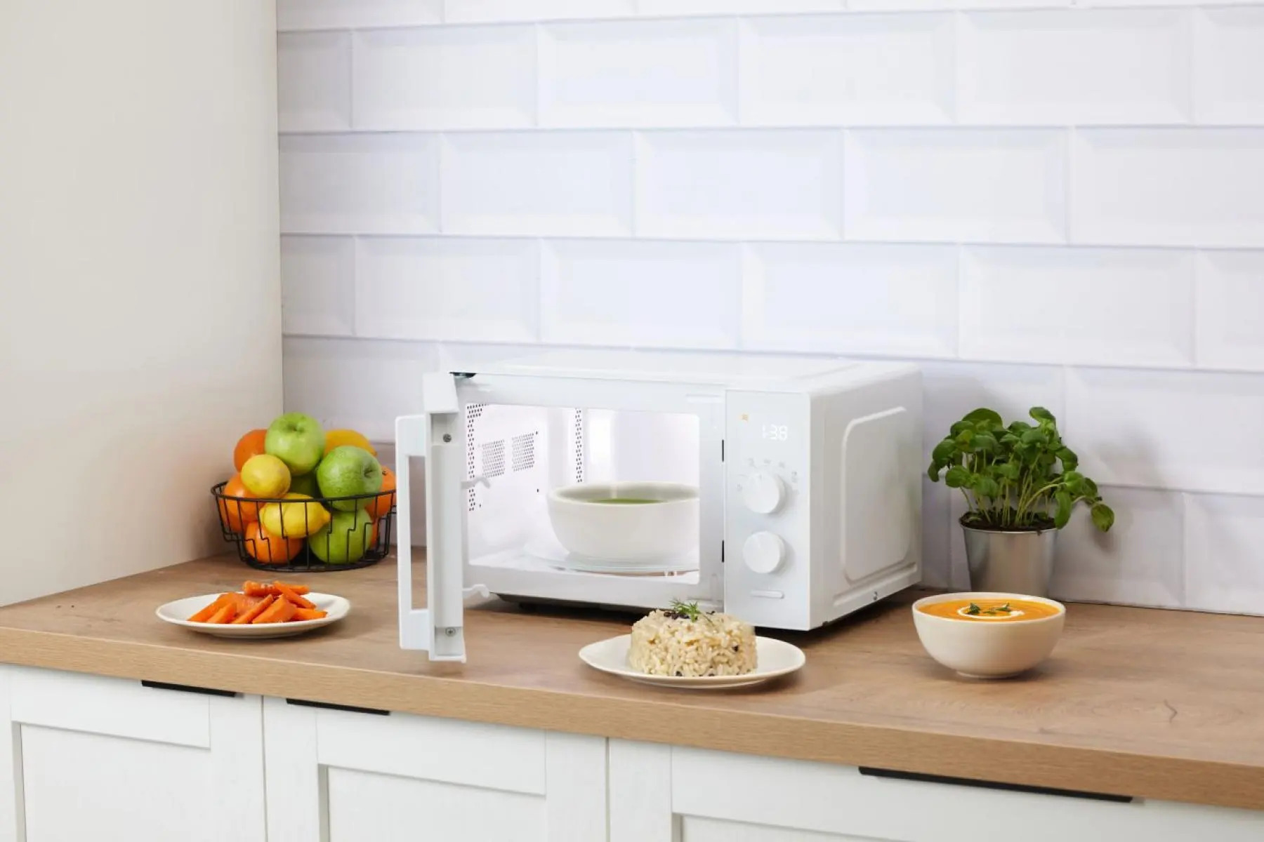 Gorenje MO20AE1W5 White Solo microwave Countertop – image 9