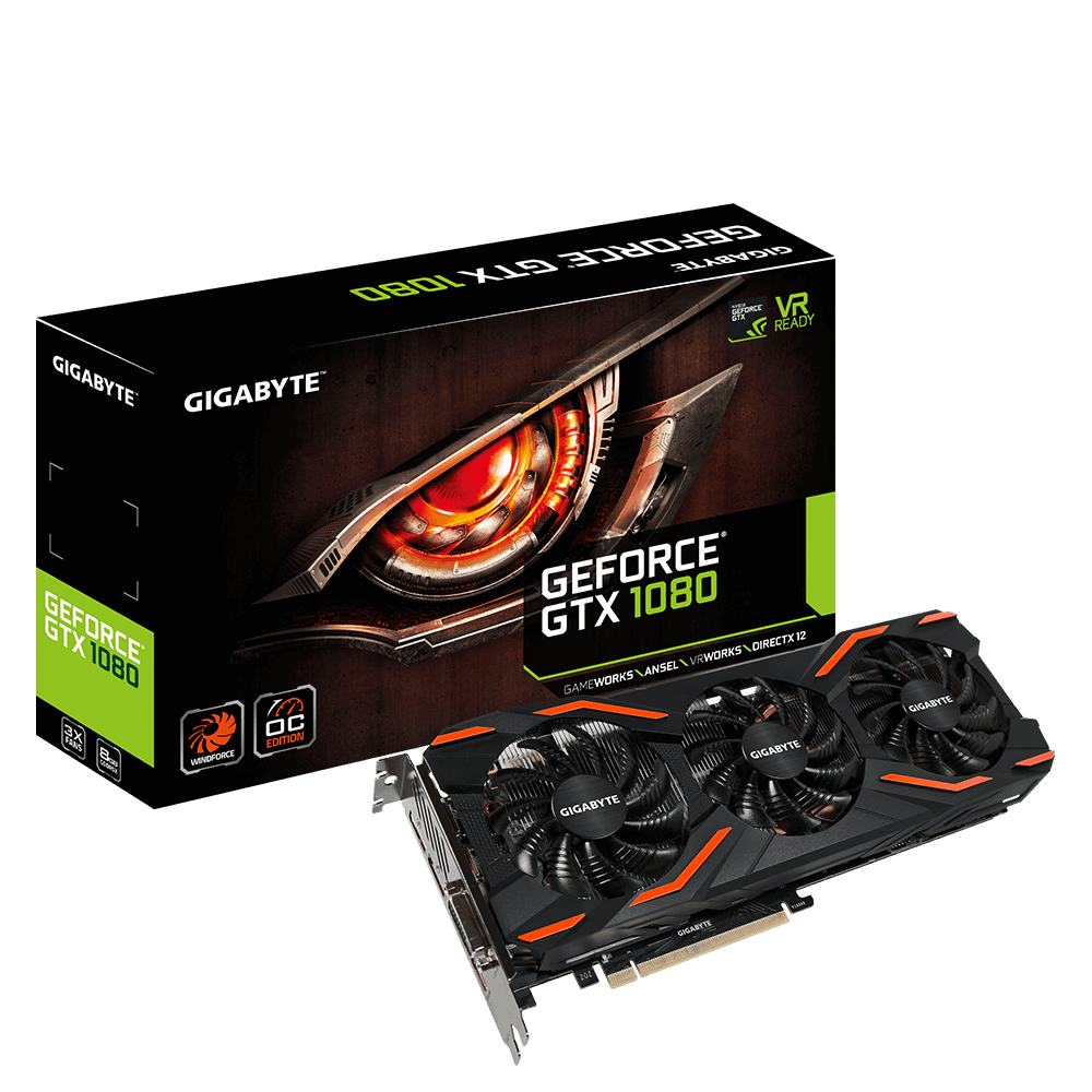 GIGABYTE GeForce GTX 1080 WINDFORCE OC – image 2