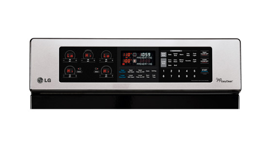 LG LDE3037ST cooker Freestanding cooker Electric Black, Stainless steel – image 9