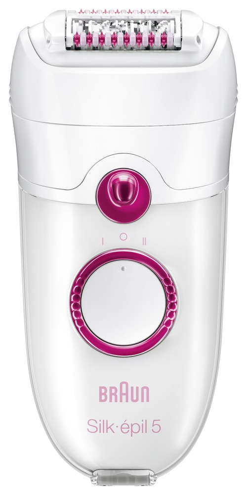 Braun Silk-épil 5 81421516 epilator 40 tweezers Pink, White