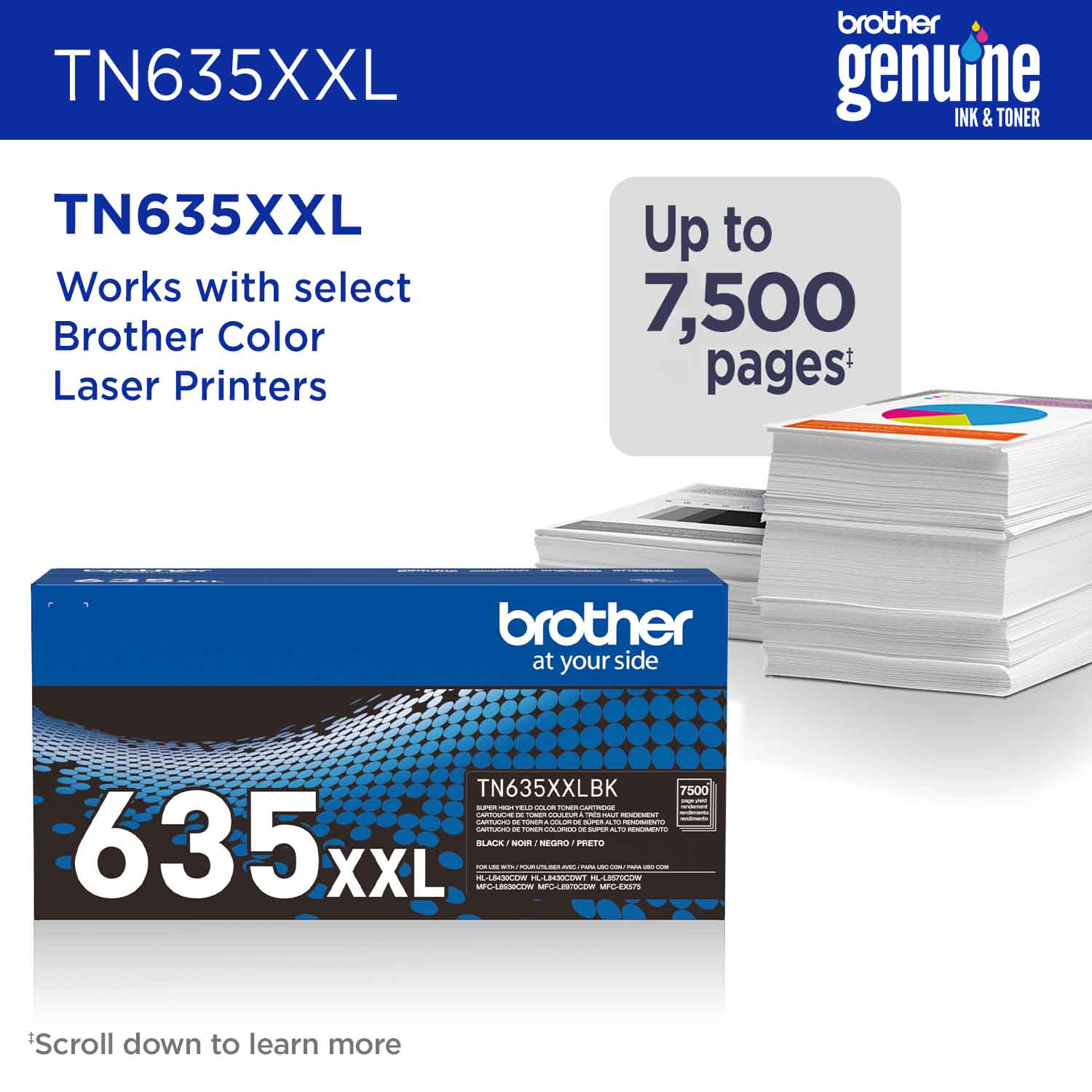 Brother TN-635XXLBK toner cartridge 1 pc(s) Original Black – image 2