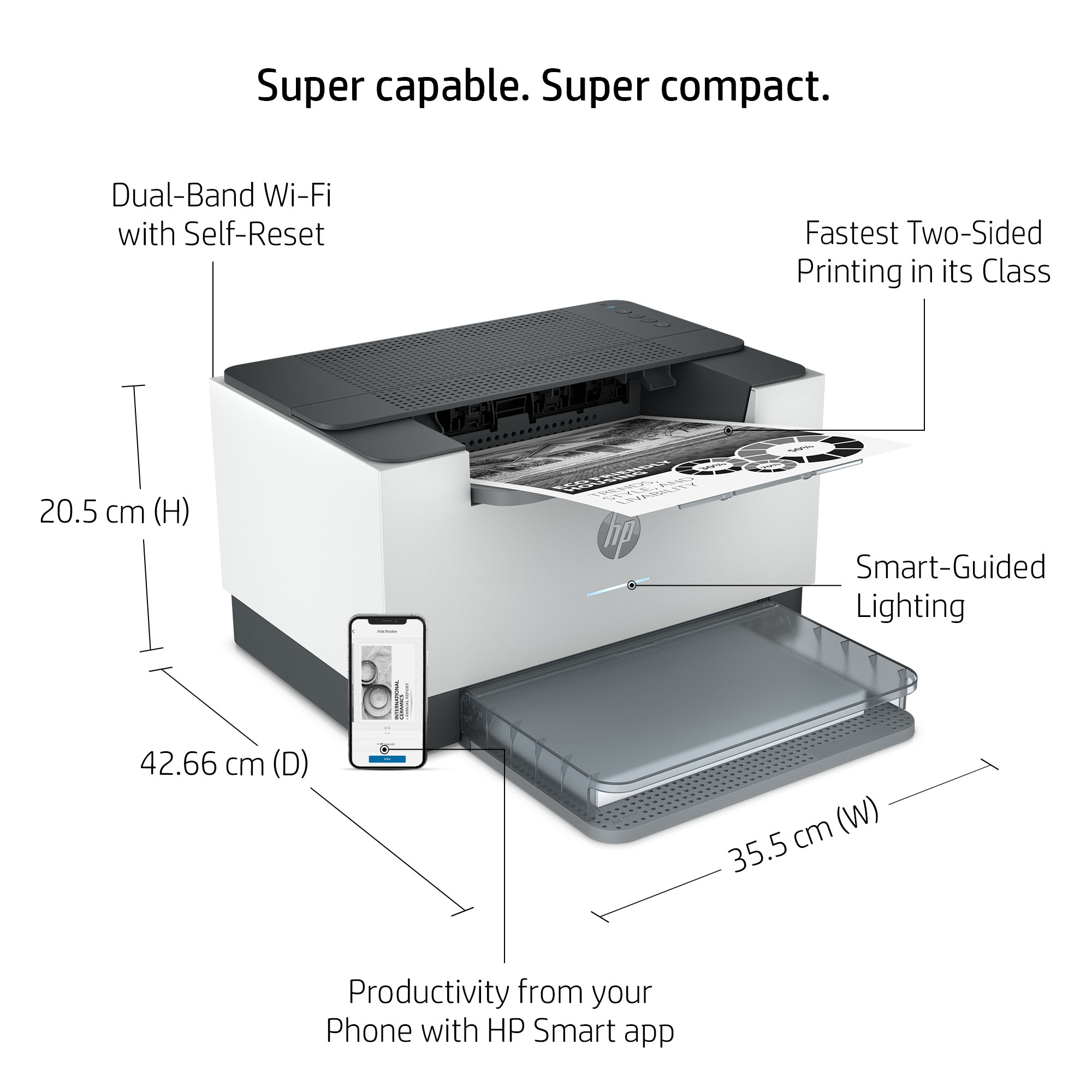 HP LaserJet M209dw Printer – image 4