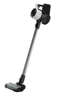 Grundig GMS2910 stick vacuum/electric broom 2-in-1 stick vacuum Battery Dry HEPA Bagless Black, White