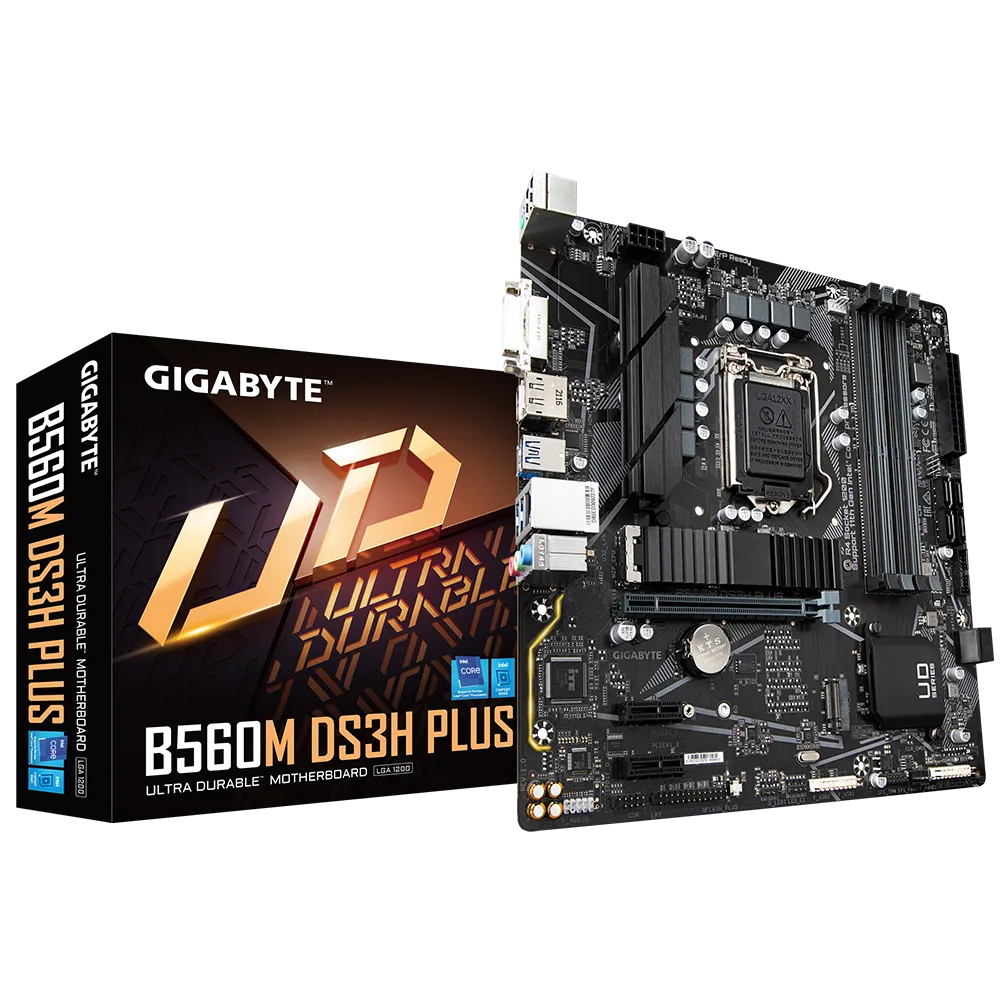 GIGABYTE B560M DS3H PLUS – image 1