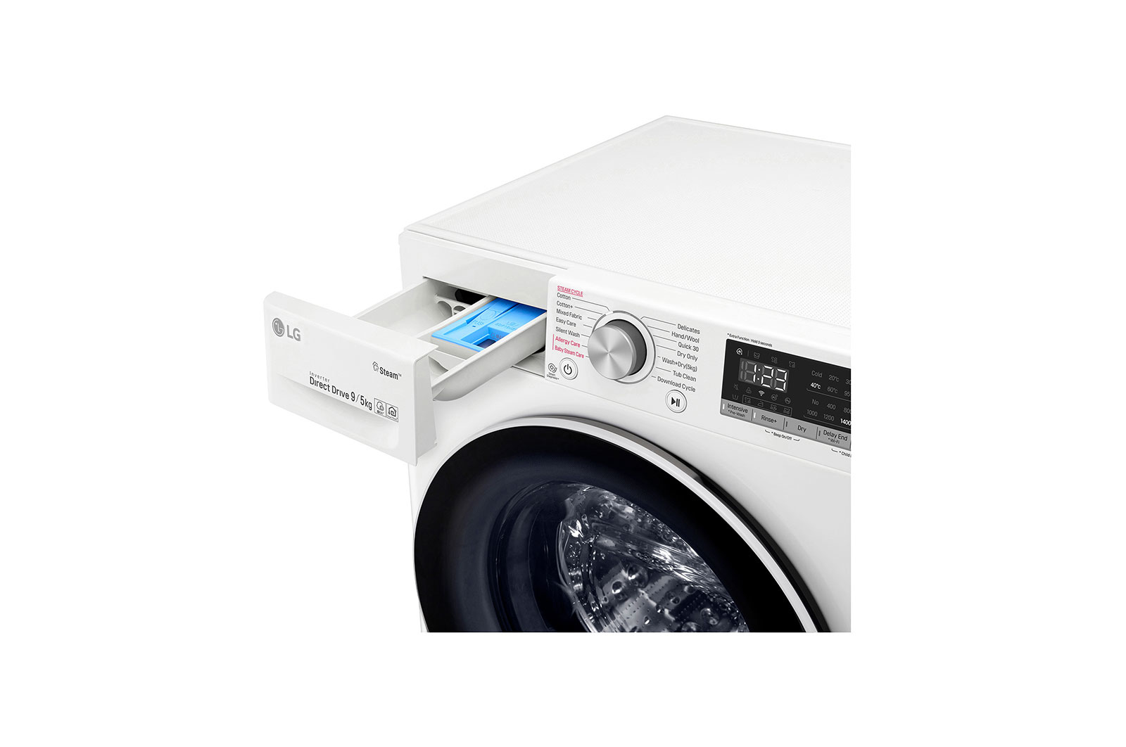 LG F4R5VGW0W.ABWPLTK washer dryer Freestanding Front-load White – image 5