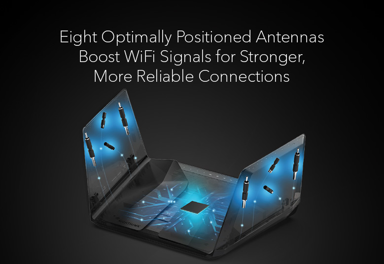 NETGEAR Nighthawk RAXE500-100APS wireless router Gigabit Ethernet Tri-band (2.4 GHz – image 7