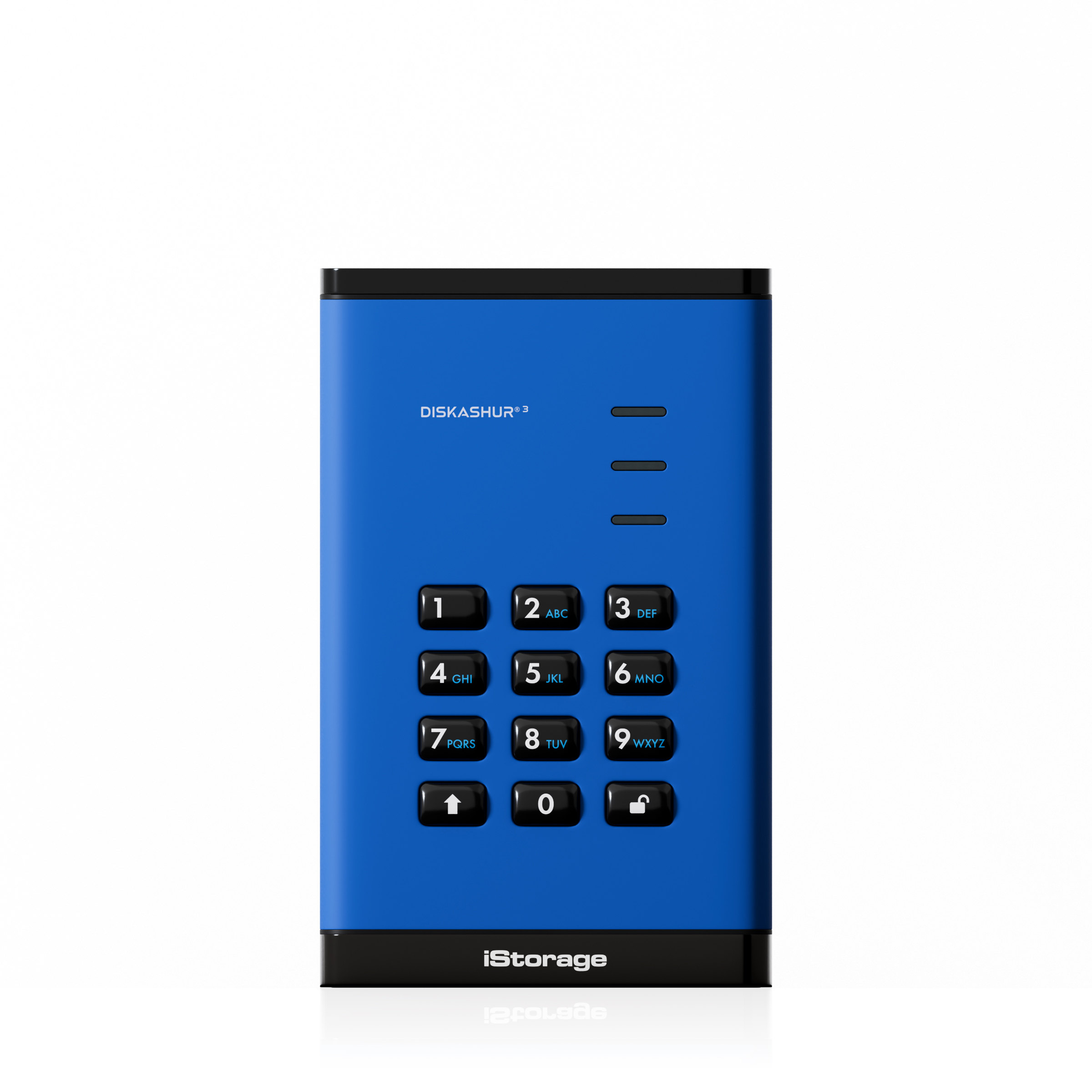 iStorage diskAshur³ 1 TB Blue | Secure Portable Hard Drive | FIPS 140-3 Level 3 Complaint |Common Criteria EAL 5+ | PIN protected | AES-XTS 256-bit hardware encryption | GDPR, TAA Compliant | Dust/Water Resistant | image 6