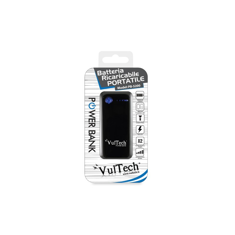 Vultech PB-5200N power bank Lithium-Ion (Li-Ion) – image 3