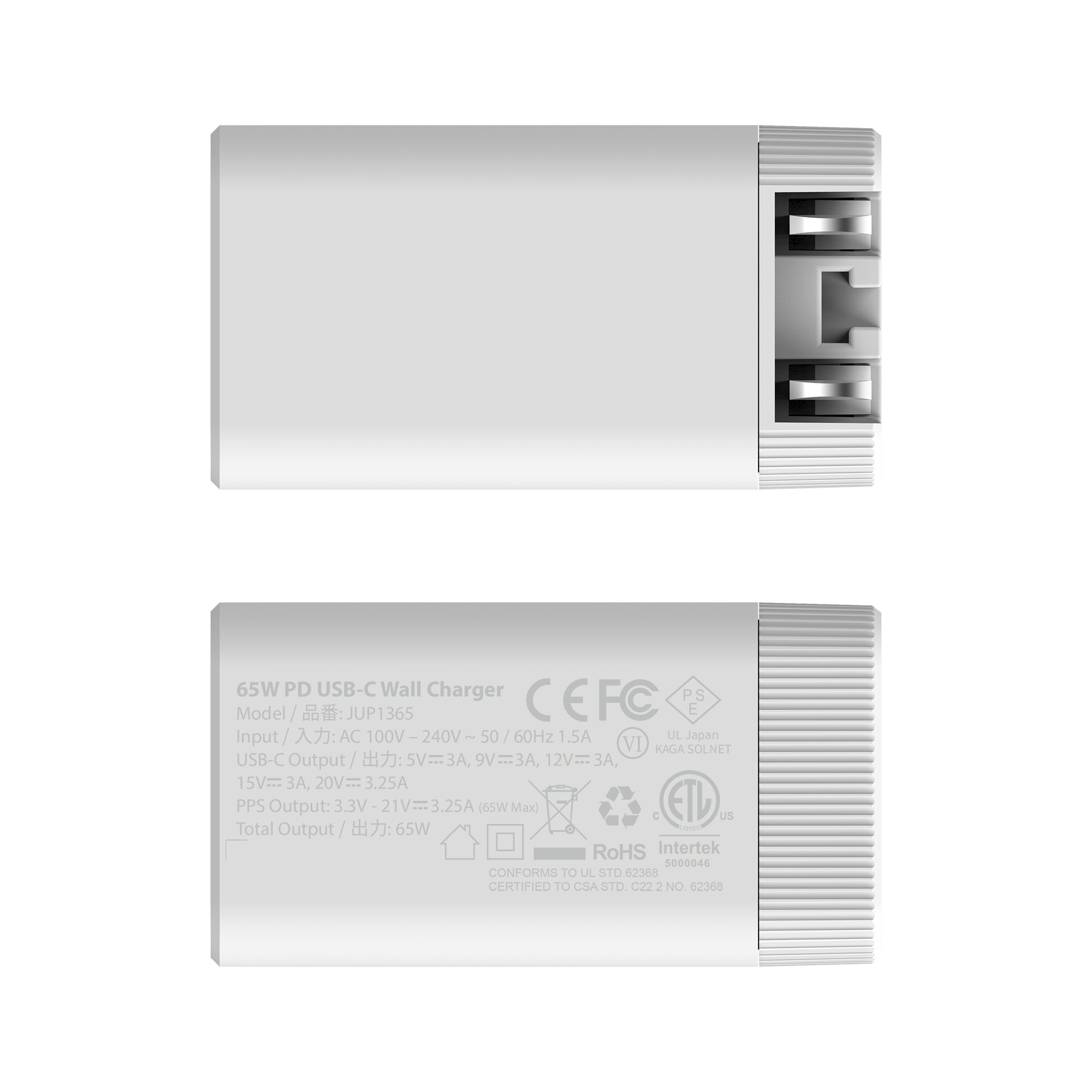 j5create JUP1365 mobile device charger Universal White AC Indoor – image 5